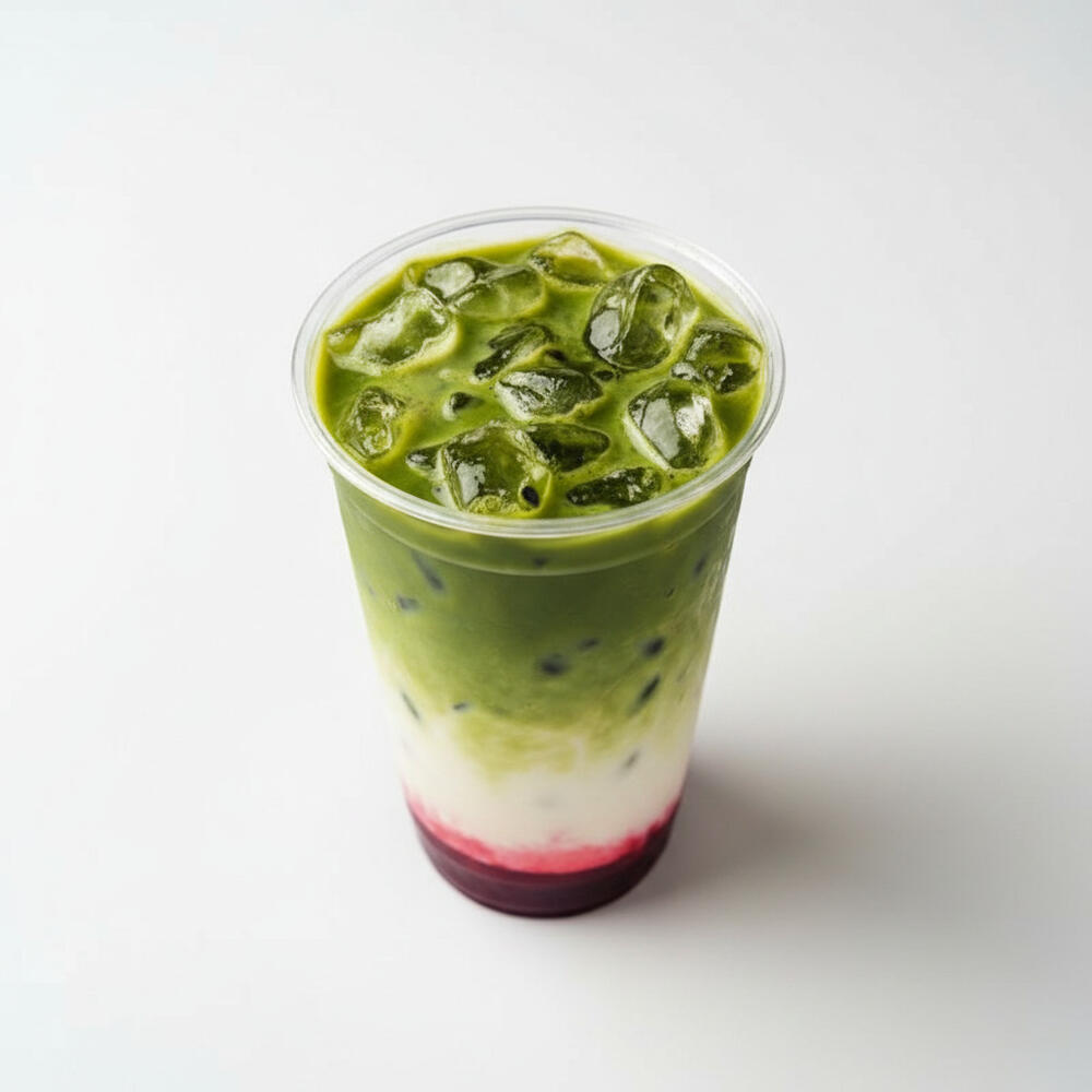 Matcha Strawberry Milk