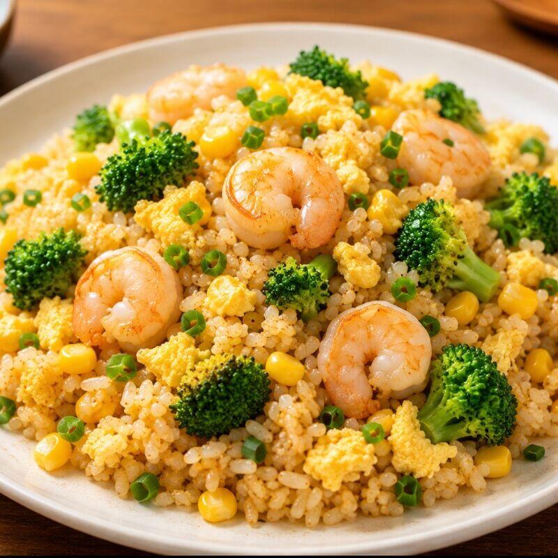 Shrimp fried rice